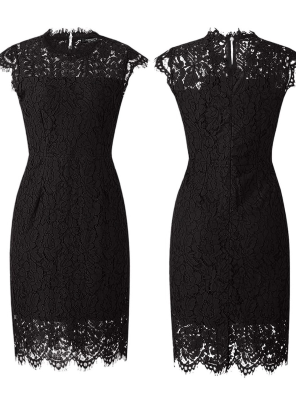 LACE BLACK DRESS NWT